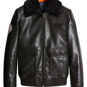 BLOUSON EN CUIR A-2 ELITE