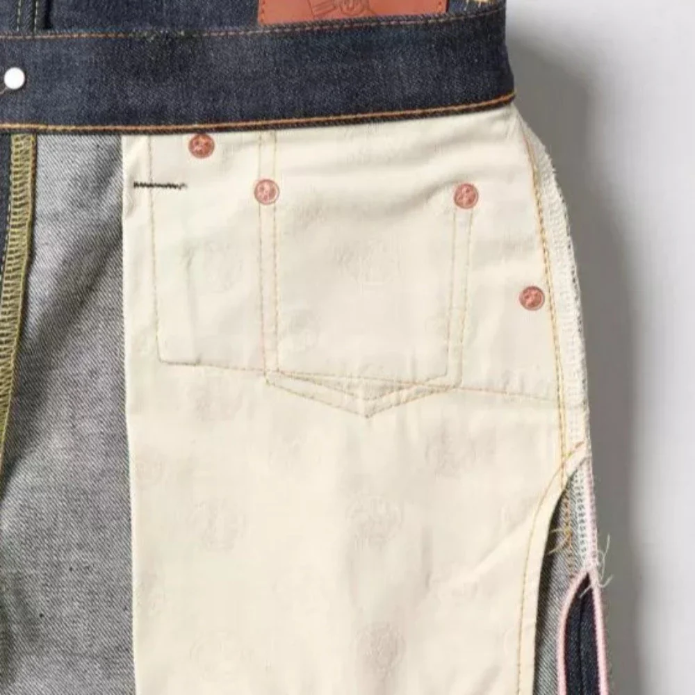 Jeans 0605 natural taper 'legacy blue' 14,7oz - Momotaro – Image 8