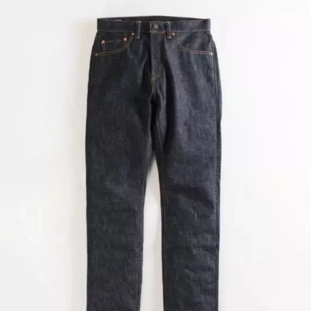 Jeans 0605 natural taper 'legacy blue' 14,7oz - Momotaro – Image 7