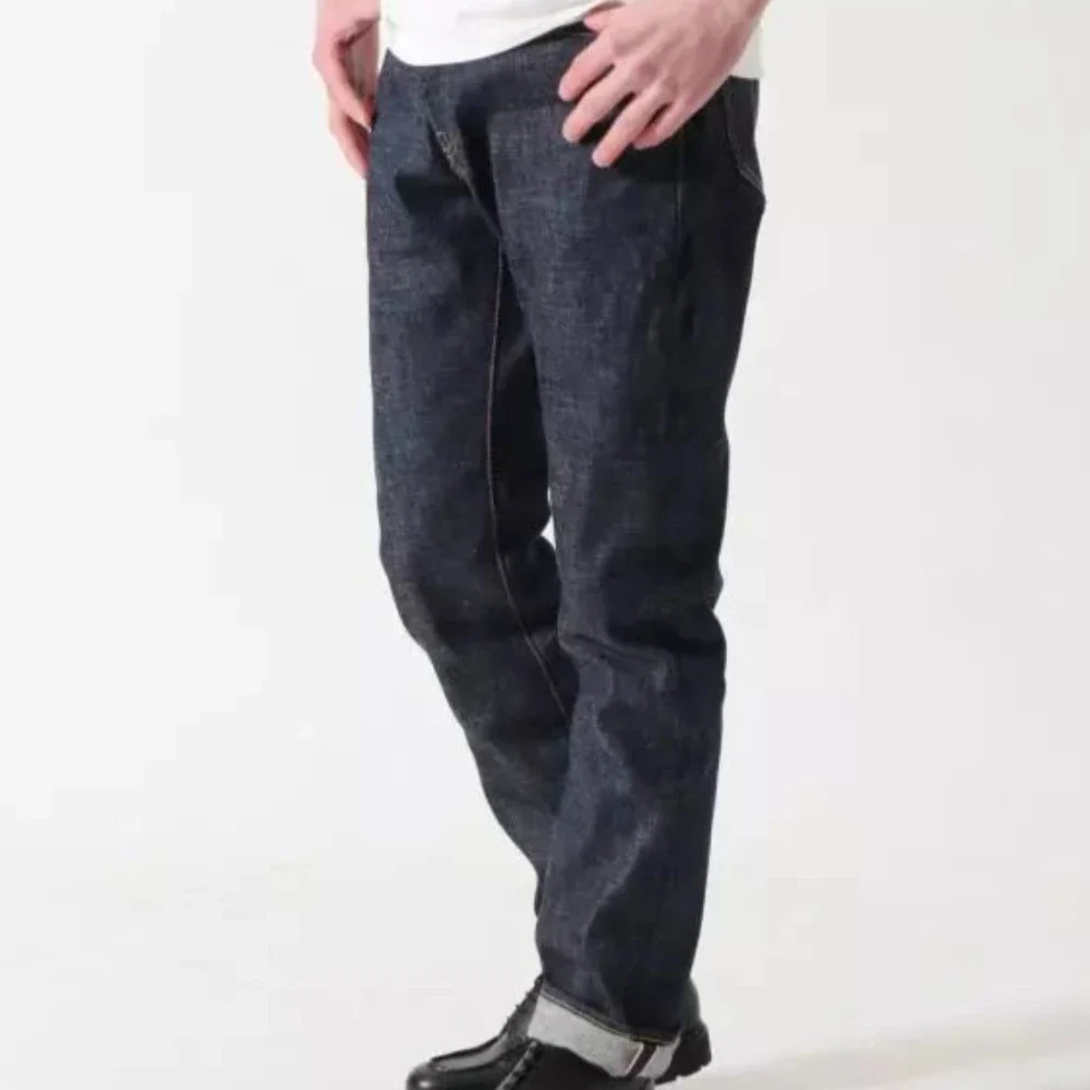 Jeans 0605 natural taper 'legacy blue' 14,7oz - Momotaro – Image 9