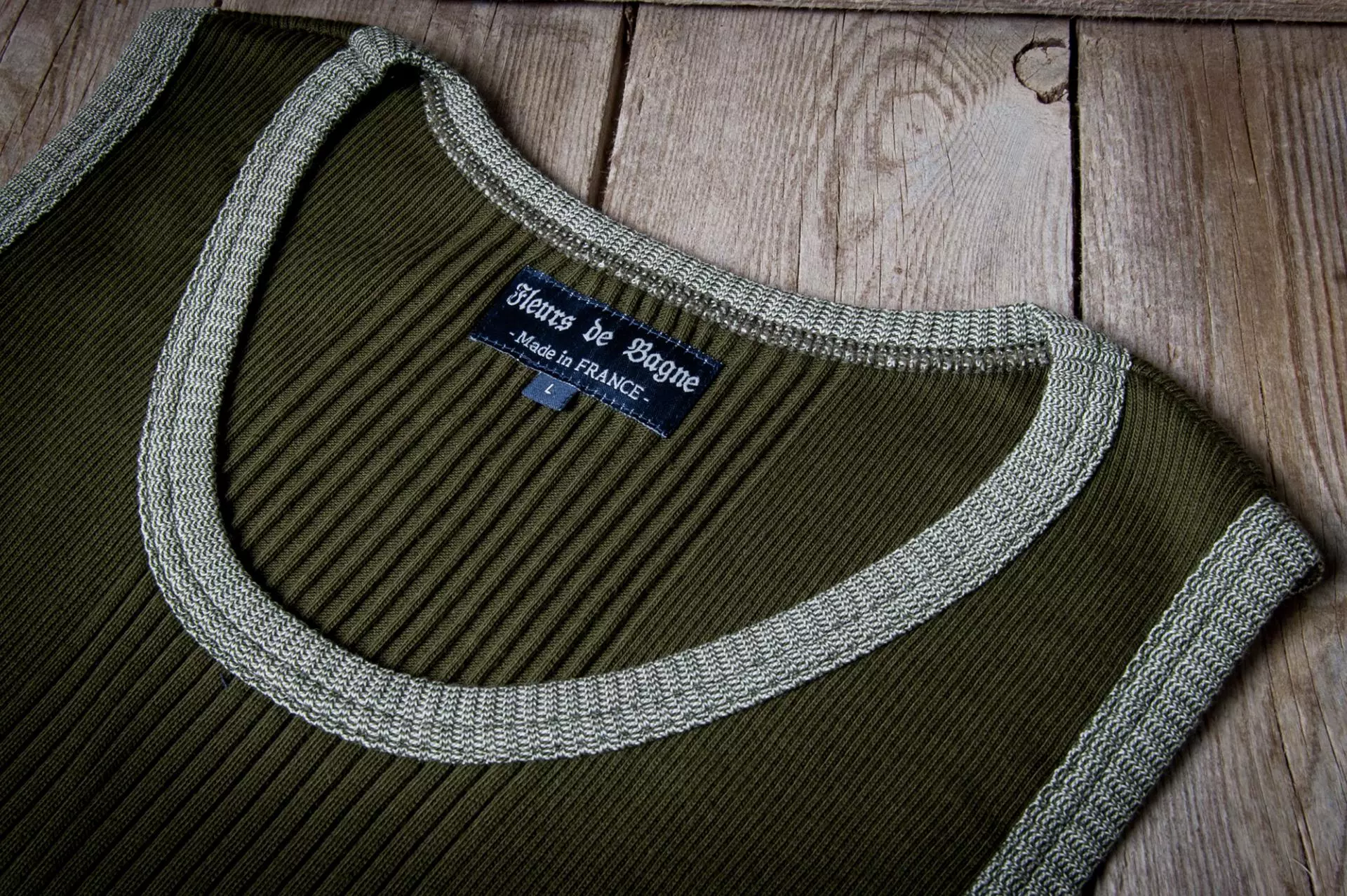 Débardeur bi-color - Fleurs de Bagne – Image 3