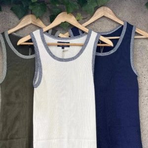 Débardeur bi-color - Fleurs de Bagne