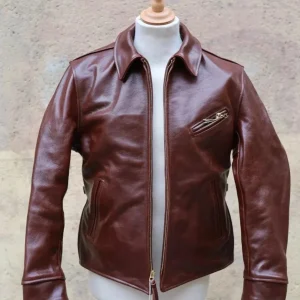 Blouson cuir '1930 Half Belt' - Aero Leather