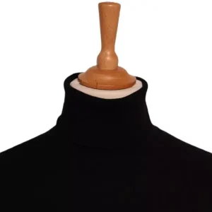 Col roulé fin mérinos & cachemire (Wade Roll Collar) - William Lockie