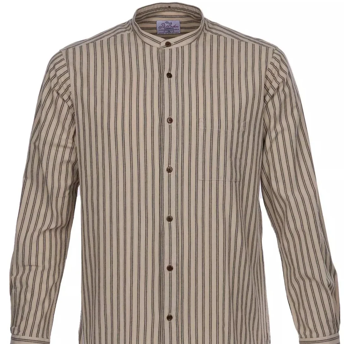 Chemise 1923 Buccanoy Iwaki grey - Pike brothers