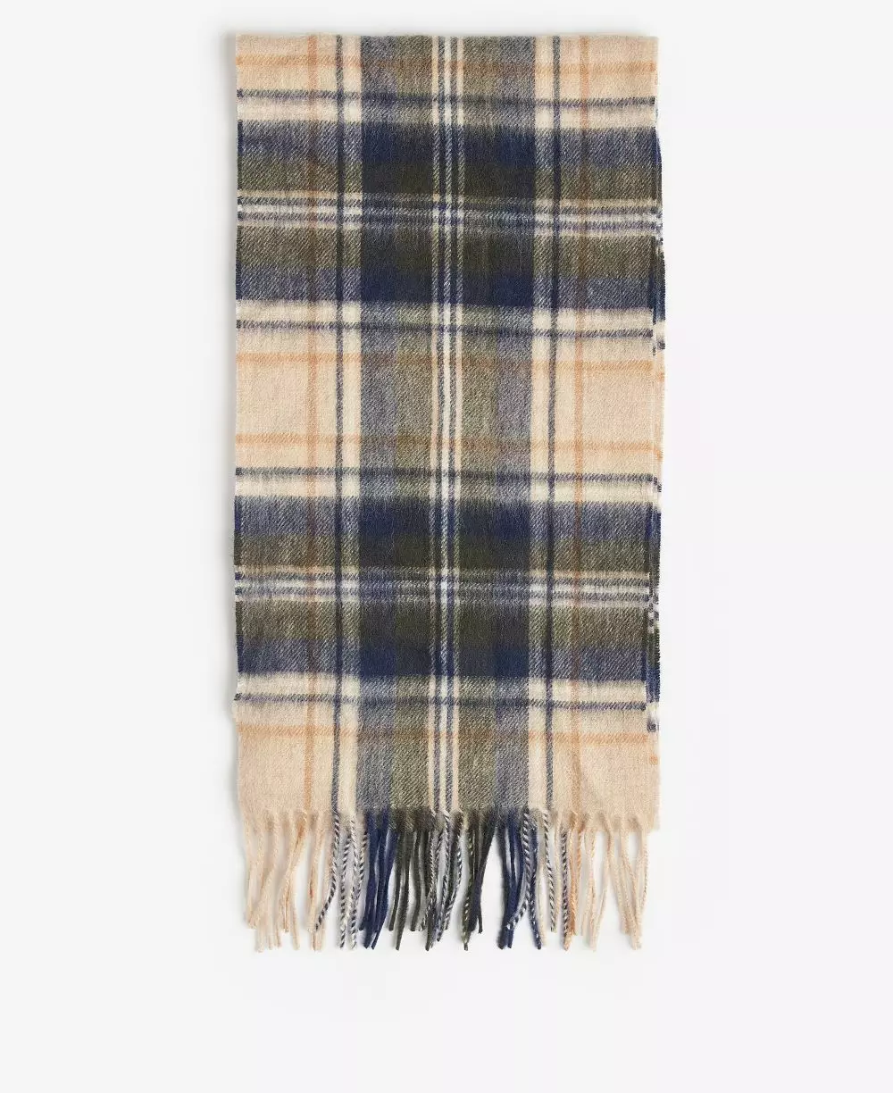 Echarpe check Tartan laine & cachemire - Barbour – Image 3