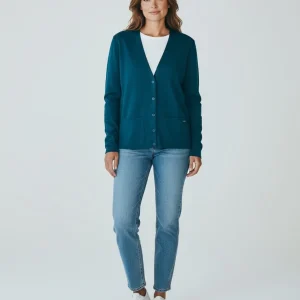 Gilet col V "Bernic" 50% laine