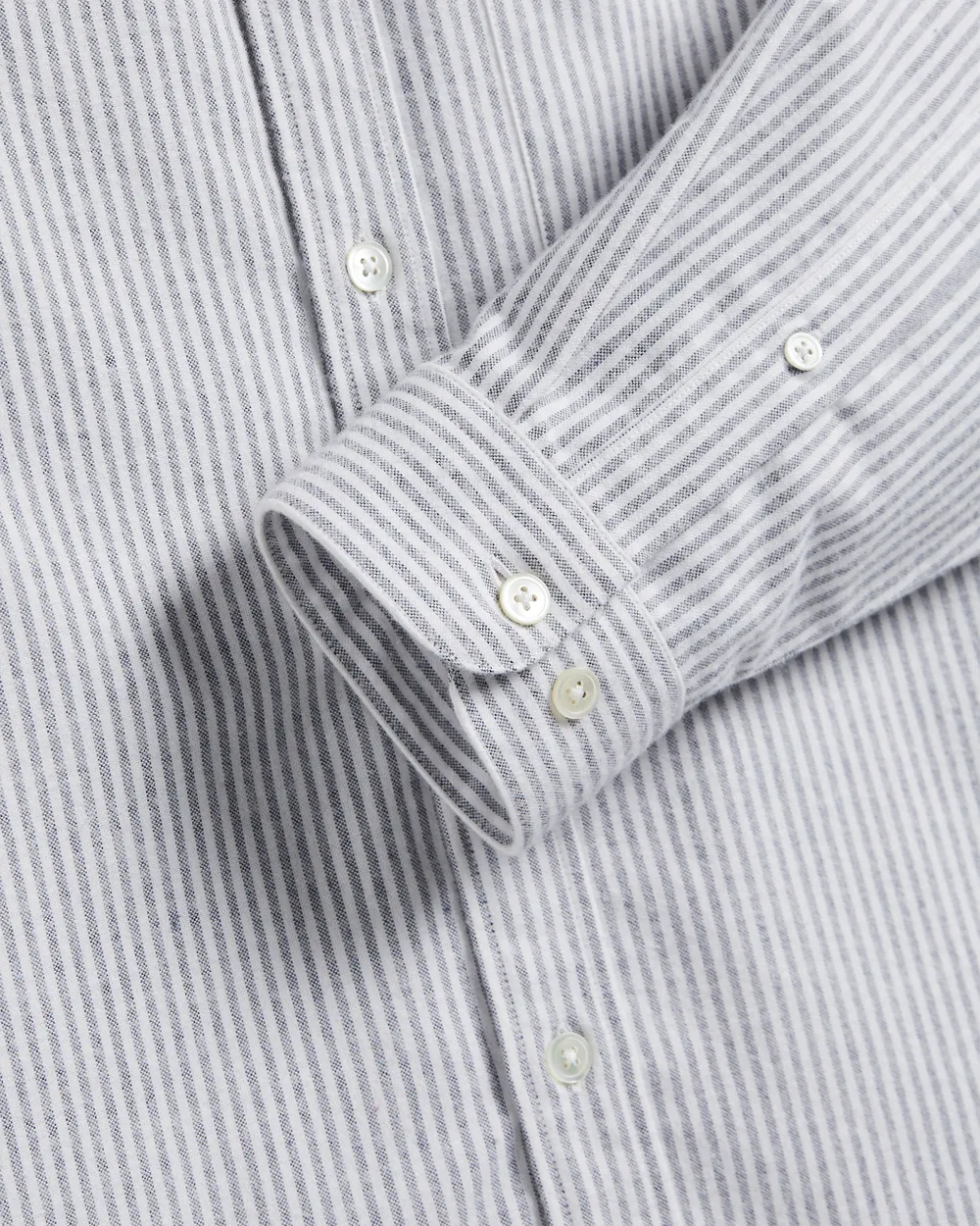 Chemise brushed oxford stripes - Portuguese flannel – Image 8