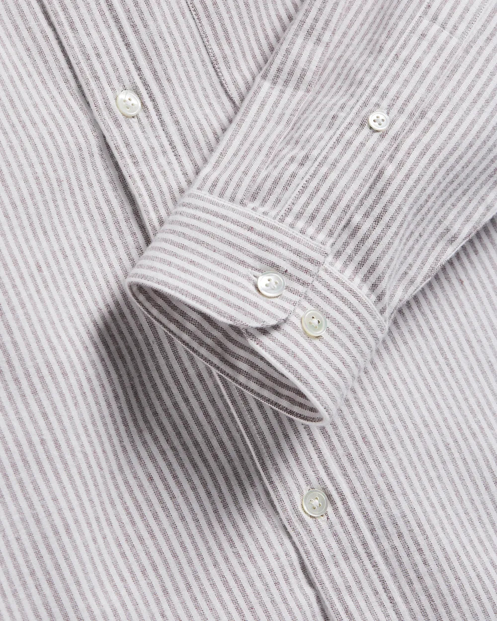 Chemise brushed oxford stripes - Portuguese flannel – Image 4