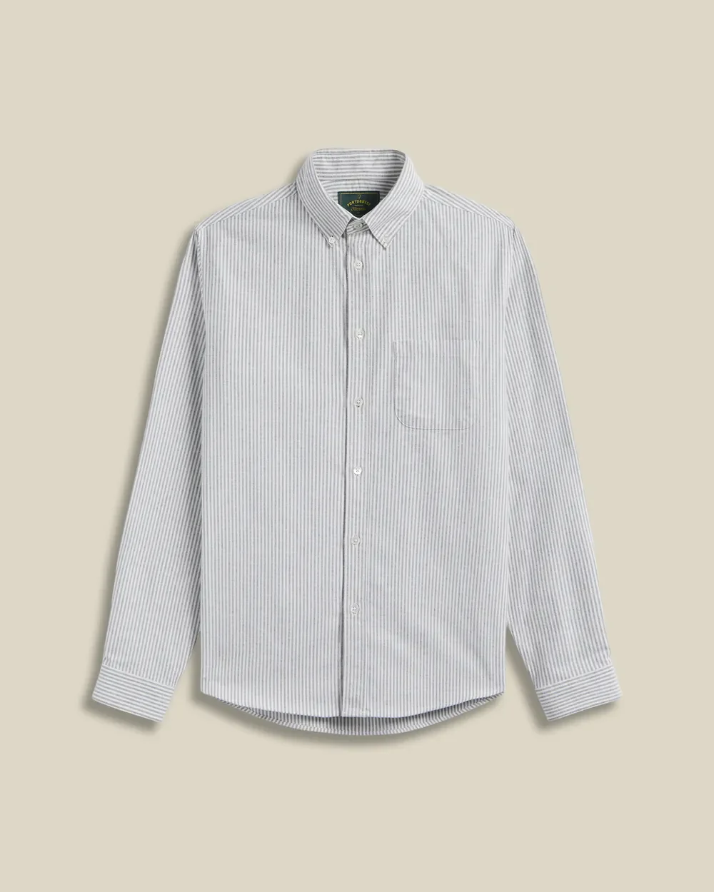 Chemise brushed oxford stripes - Portuguese flannel – Image 9