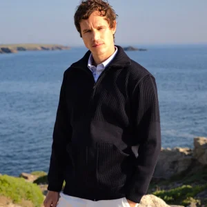 Veste zippée "Cambridge" 100% laine vierge