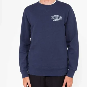 Sweat Chop Shop Crew Navy- Deus ex machina