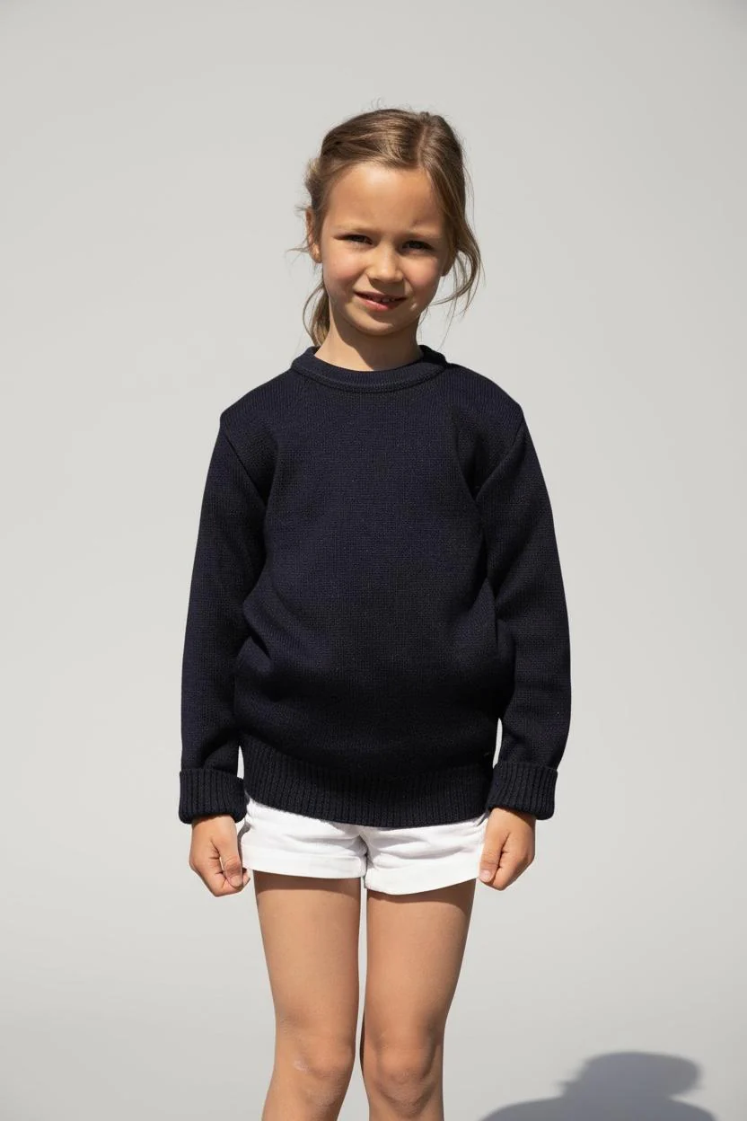 Pull col rond "Faouet"