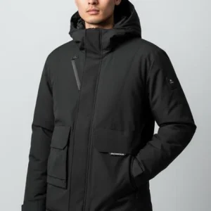 Blouson noir DIAMOND FLAME
