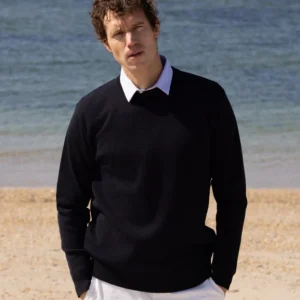 Pull col Rond "Hélice" 100% laine vierge