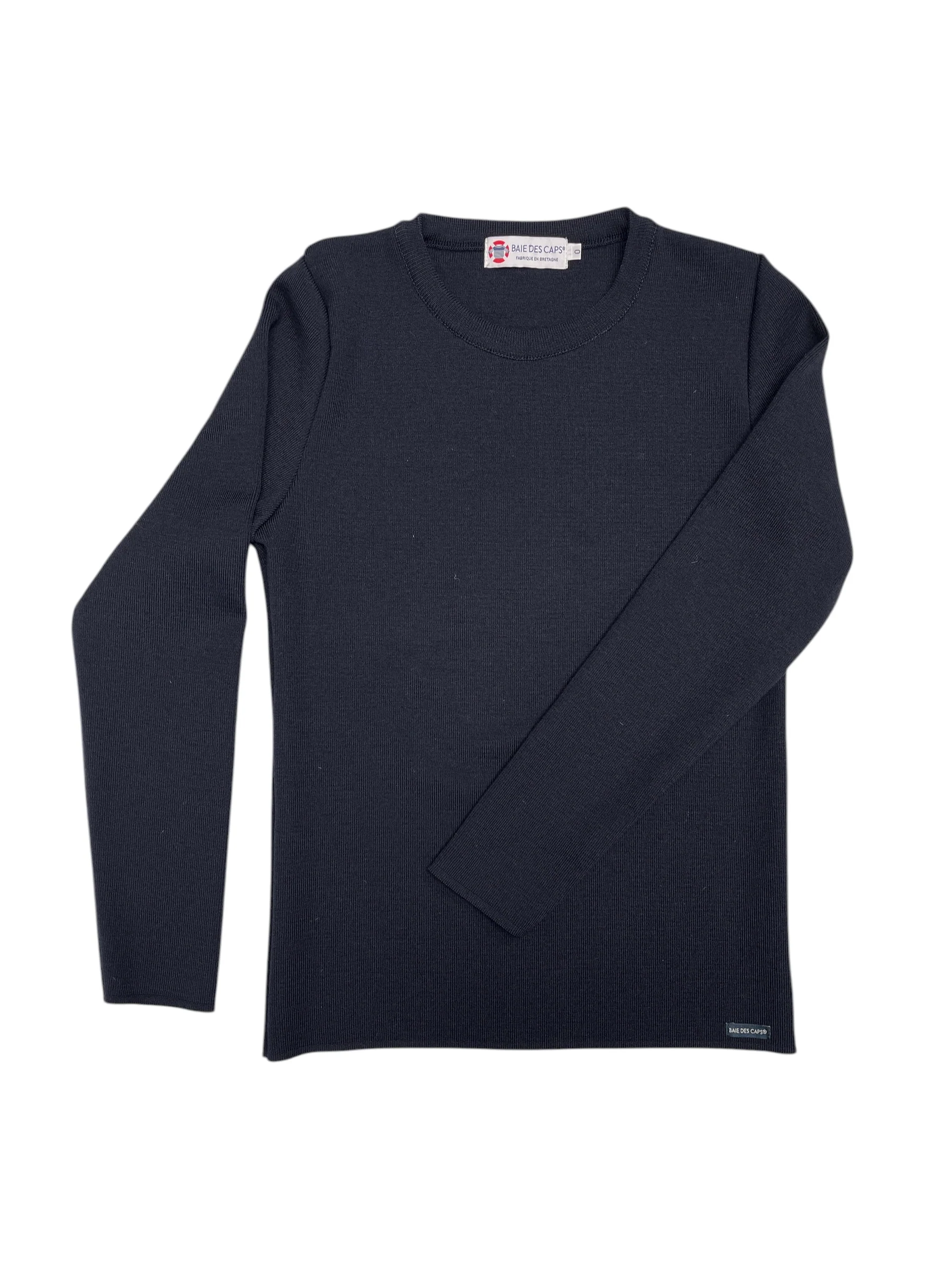 Pull col rond "Alizée" 100% laine mérinos – Image 2