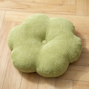 Coussin méditation en forme de fleur