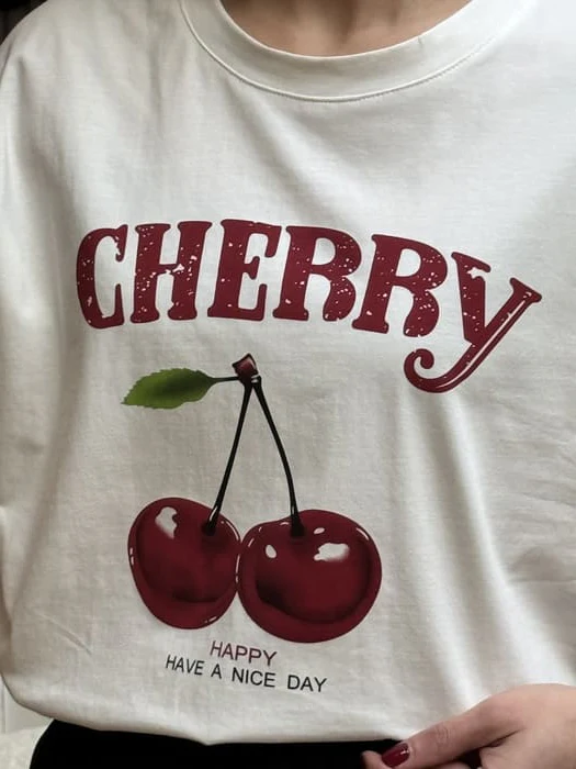 Tee shirt Cherry – Image 2