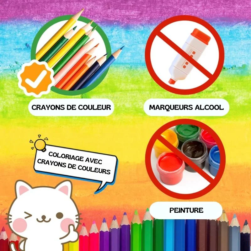 Livre de Coloriage Chat Mystérieux – Image 3