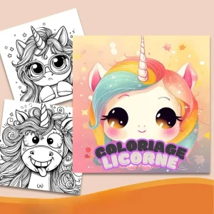 Livre de Coloriage Licorne