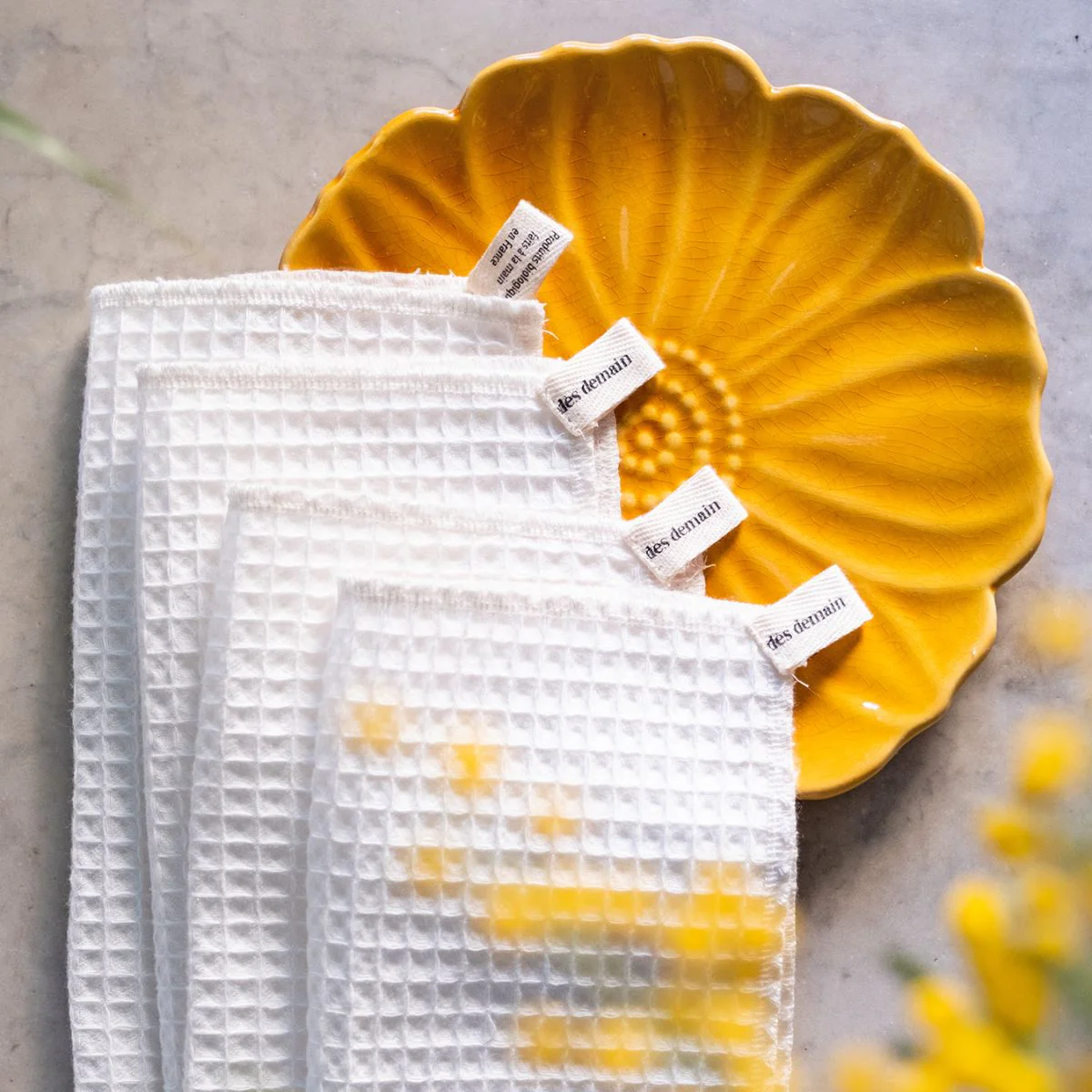 Lot de 4 essuie-tout réutilisables – Image 3