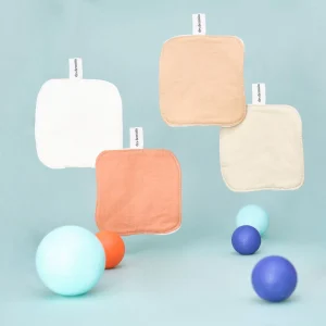 Lot de 4 maxi lingettes démaquillantes lavables et zéro déchet