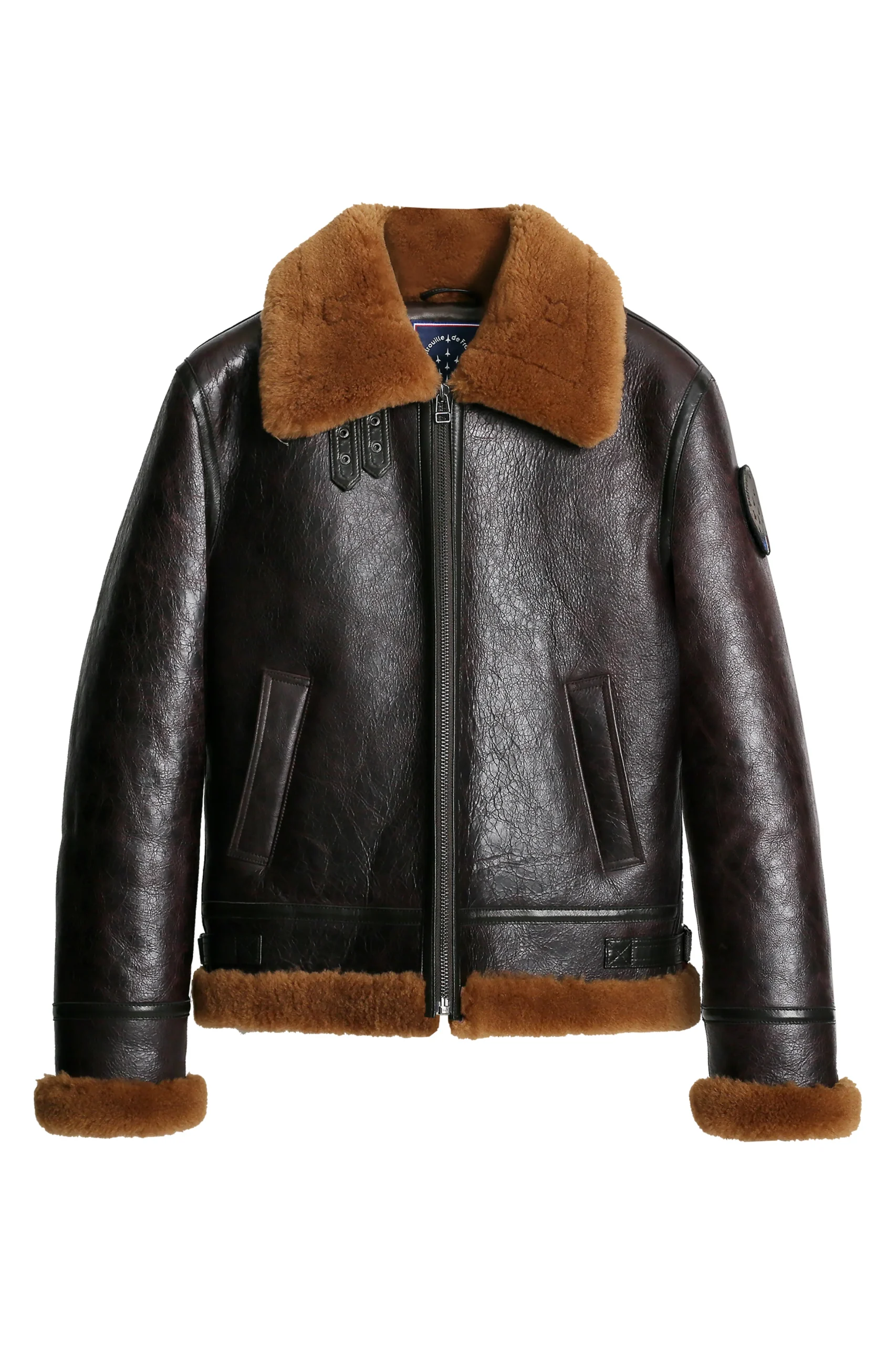 BLOUSON EN CUIR MISTRAL MONTECRISTO – Image 3