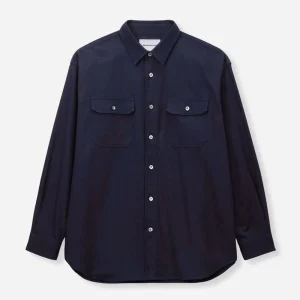 Chemise CPO sashiko MXLS1039 - Momotaro