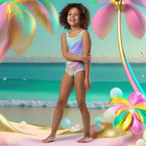 Maillot de bain fille "Tropicana"