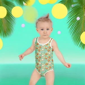 Maillot de bain fille "Coco Verde"