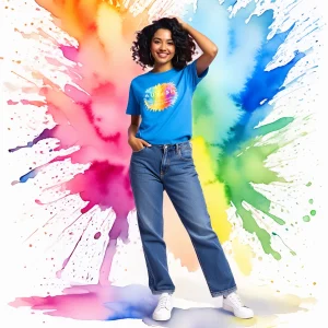 T-shirt "AUTISM – The world is richer with every spectrum"