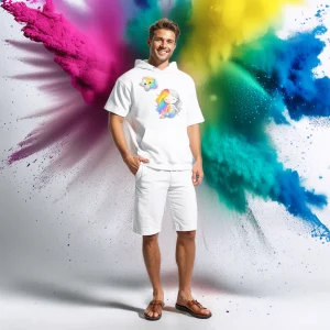Sweat à Capuche “Rainbow Dreamer”