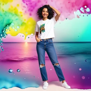 T-shirt “Slow Wave”