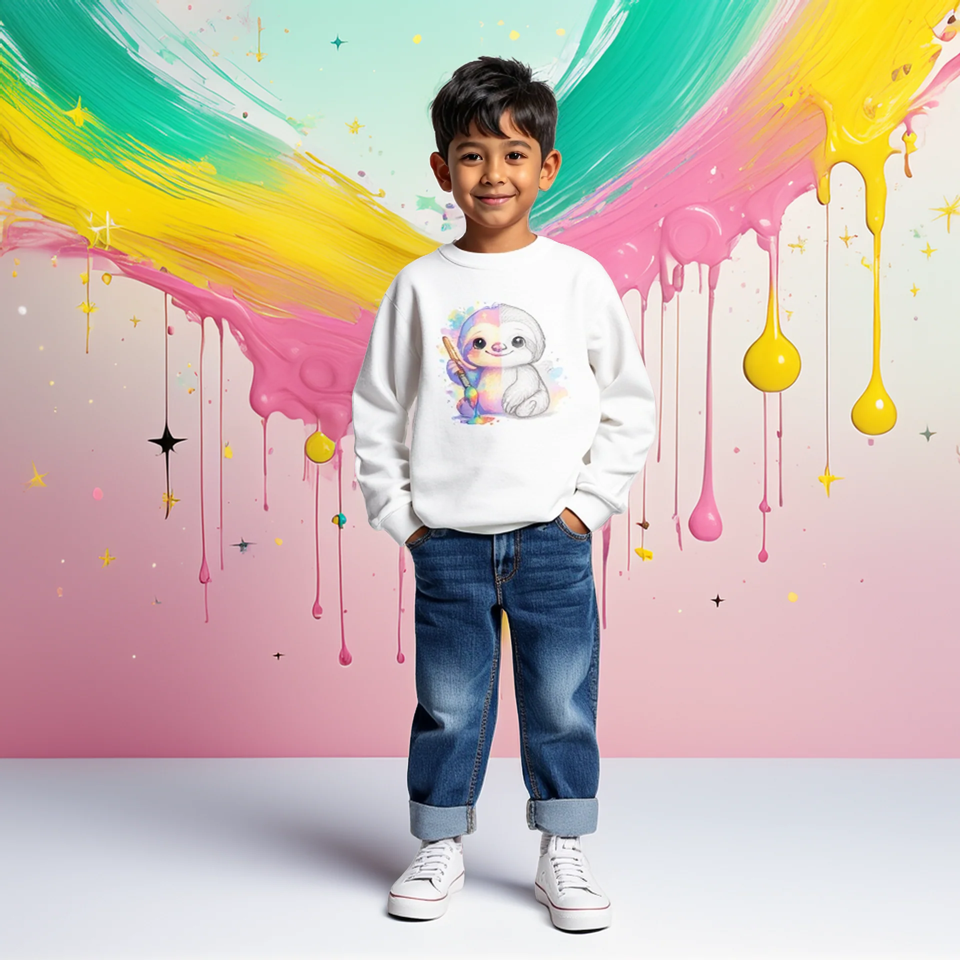 Sweat Enfant “Baby Sloth Glow” – Image 2