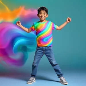 T-shirt enfant “Cosmo Glow”