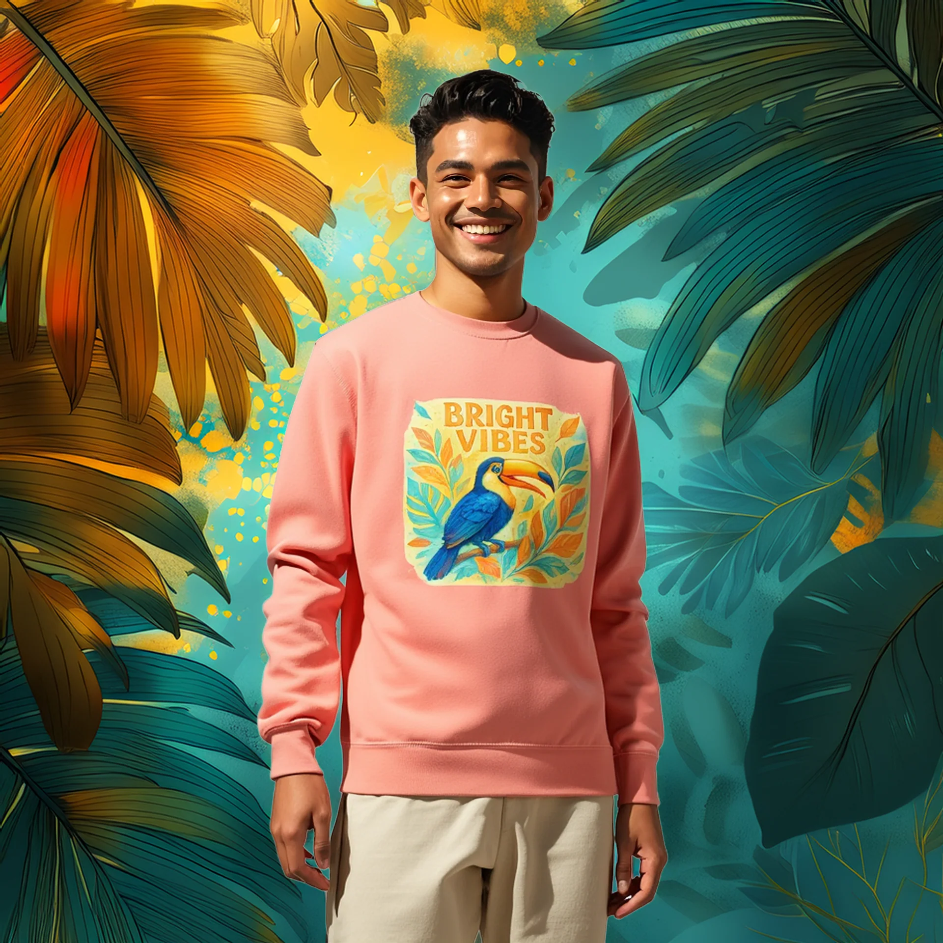 Sweatshirt "Bright Vibes" – Image 2