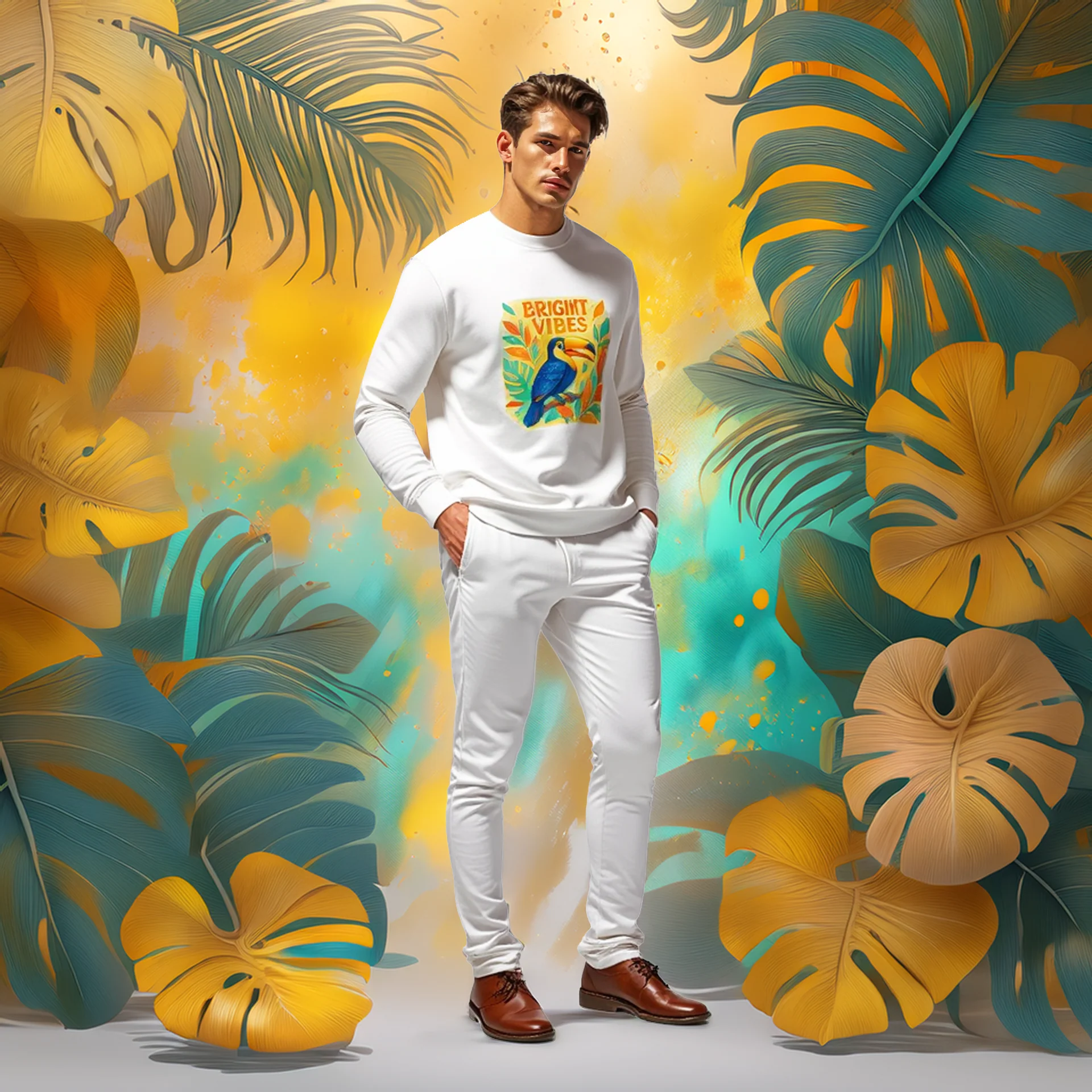 Sweatshirt "Bright Vibes" – Image 4