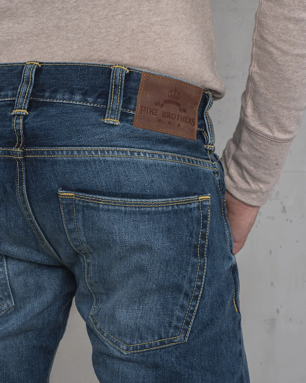 Jeans 1963 roamer pant 15oz rinse - Pike brothers – Image 5