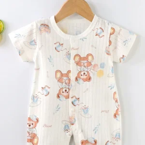 Pyjama Bébé Été Ourson