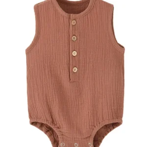 Pyjama Bébé Été Terracotta