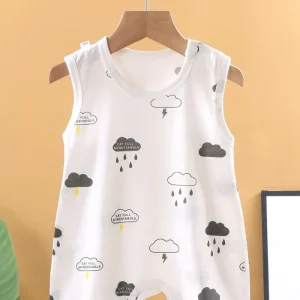 Pyjama Short Bébé Été Orage