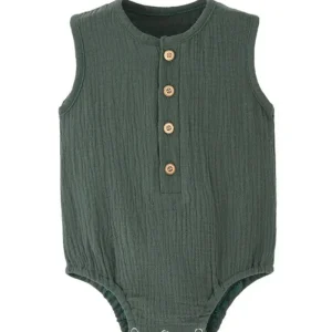 Pyjama Bébé Été Olive