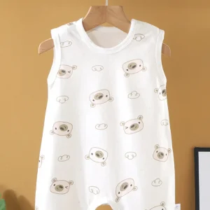 Pyjama Short Bébé Été Ourson