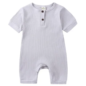 Pyjama Bébé Été Gris Clair