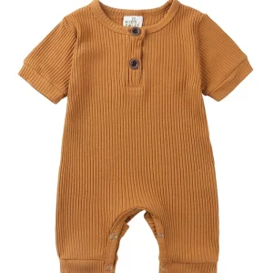 Pyjama Bébé Été Moutarde