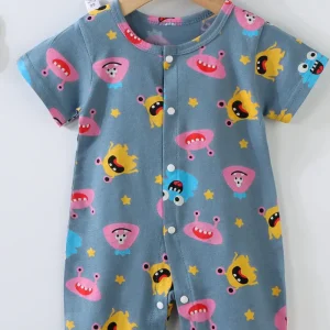 Pyjama Bébé Été Monstre