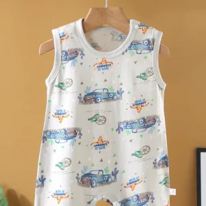 Pyjama Short Bébé Été Voiture