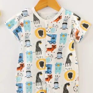 Pyjama Bébé Été Animaux