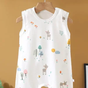 Pyjama Short Bébé Été Forêt