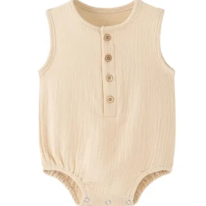 Pyjama Bébé Été Beige